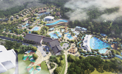 信宜莲花湖庄园温泉水乐园