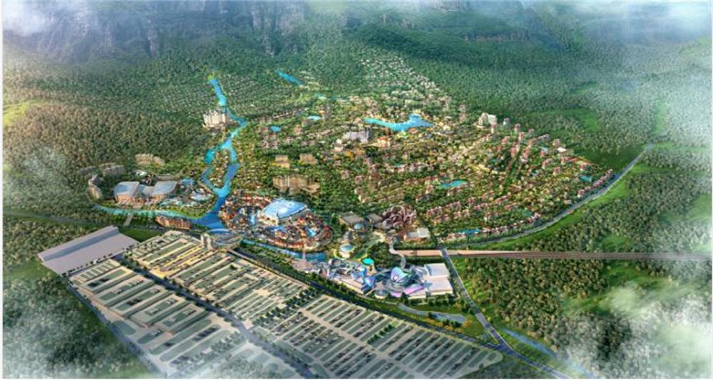 北京世贸天阶集团委托云台山天阶旅游小镇项目设计