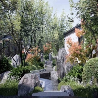 文旅景观设计中景观石的12种组合策略与应用研究