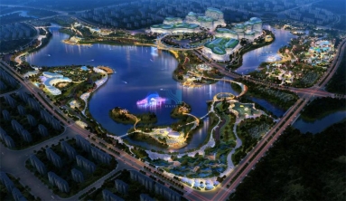 曲靖市西城公园片区中央商旅小镇湿地公园