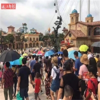 海森文旅科技集团参与打造的欢乐海岸PLUS三天迎客超16万人！